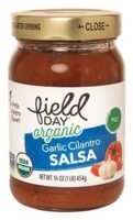 Organic Mild Garlic Cilantro Salsa