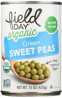 Organic Green Sweet Peas