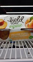 Organic Diced Yellow Cling Peaches