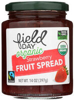 Organic Strawberry Fruit Spread
