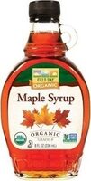 Field day organic dark color robust taste maple syrup