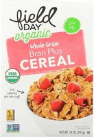 Organic Whole Grain Bran Plus Cereal