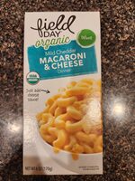 Organic Deluxe Mild Cheddar Macaroni & Cheese