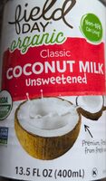 Classic Coconut Milk, Unsweetened