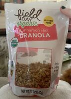 Organic Cinnamon Flax Granola