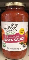 Organic Roasted Garlic Pasta Sauce