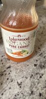 Organic Pure Carrot Juice
