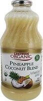 Organic pineapple coconut blend fruit flavored