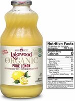 Pure lemon juice