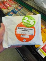 Farmhouse Kitch Chorizo Egg and Cheese Square Wrap