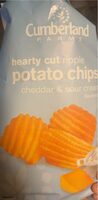 Hardy, potato chips, cheddar and sour cream 5oz
