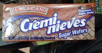 El mexicano, cremi nieves chocolate sugar wafers, chocolate