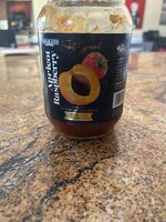 Apricot raspberry fruit spread
