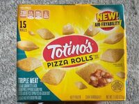 Totino'S Triple Meat Pizza Rolls 15 Count Pizza
