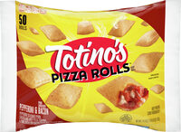Pizza rolls pepperoni seasoned pork