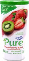 Pure drink mix strawberry kiwi flavor count pitcher