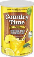 Lemonade flavored drink mix