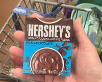 Milk chocolate instant pudding and pie filling