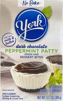 Dark Chocolate Peppermint Patty Dessert Bites