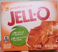 Gelatin Dessert, Peach