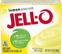 Jello instant lemon pie filling boxes