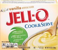 Vanilla cook & serve pudding & pie filling