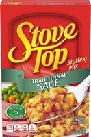 Traditional sage stuffing mix boxes