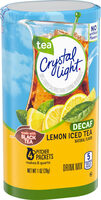Iced decaffeinated tea