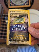 Garlic & Herb Salad Dressing & Recipe Mix