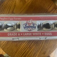 Large White Eggs
