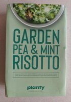Garden pea & mint risotto