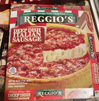 Deep Dish Italian Sausage Pizza