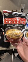 Miso-cup, natural instant soup