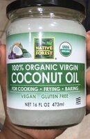 Native forest organic virgin coconut oil