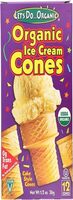 Organic Ice Cream Cones