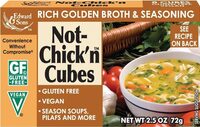 Not chickn bouillon cubes