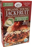 Organic young jackfruit meatless alternative