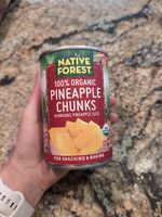 In Organic Pineapple Juice