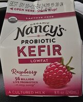 Organic Lowfat Kefir Raspberry