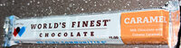 Caramel chocolate bar