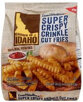 Super crispy crinkle cut fries