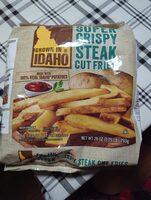 Super crispy steak cut fries