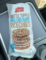 Brittle Toppe Milk Chocolate Rice Cakes