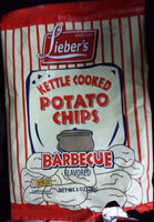 Lieber's, Kettle Cooked Potato Chips, Barbecue