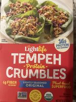 Lightly Seasoned Original Tempeh Protein Crumbles