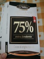 Delidor cioccolato svizzero 75% extra fondente