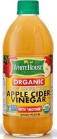 Organic Raw Unfiltered Apple Cider Vinegar