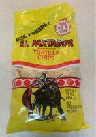 El matador mexizan style tortilla chips