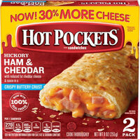 Hickory ham & cheddar sandwiches