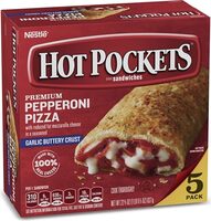 Pepperoni pizza frozen sandwiches